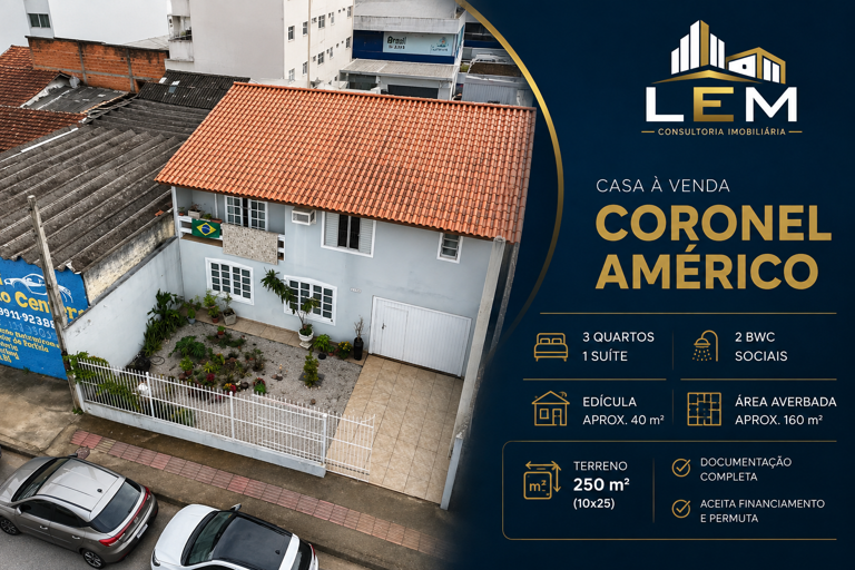 EXCLUSIVIDADE | Casa com 253 m² de Área Construída em Barreiros – São José/SC