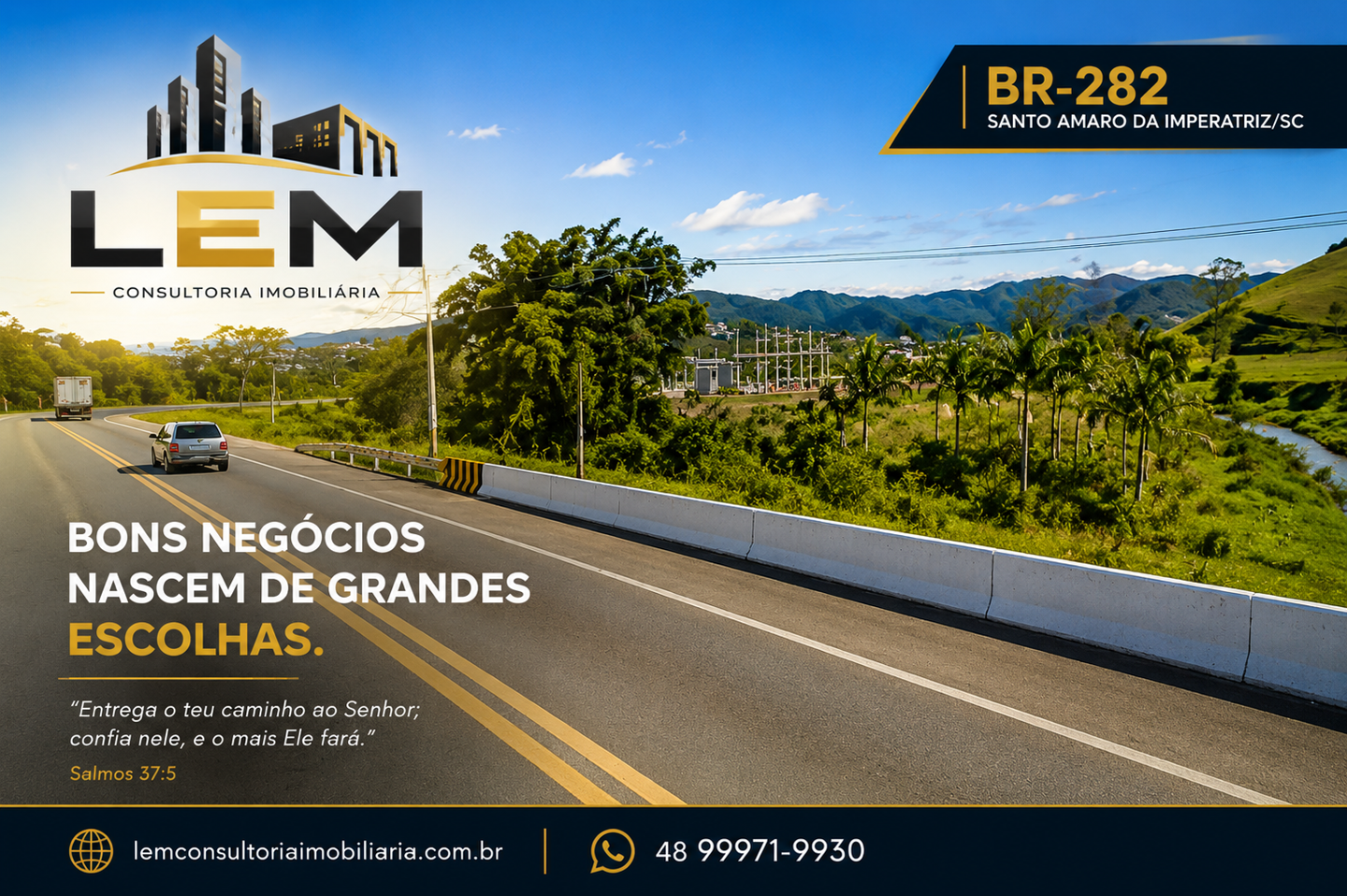 Terreno Industrial de 6.300 m² na BR-282 | Santo Amaro da Imperatriz/SC
